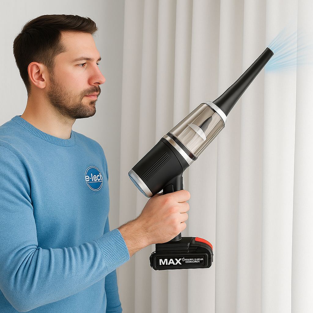 Aspiradora Portátil Max | batería recargable intercambiable