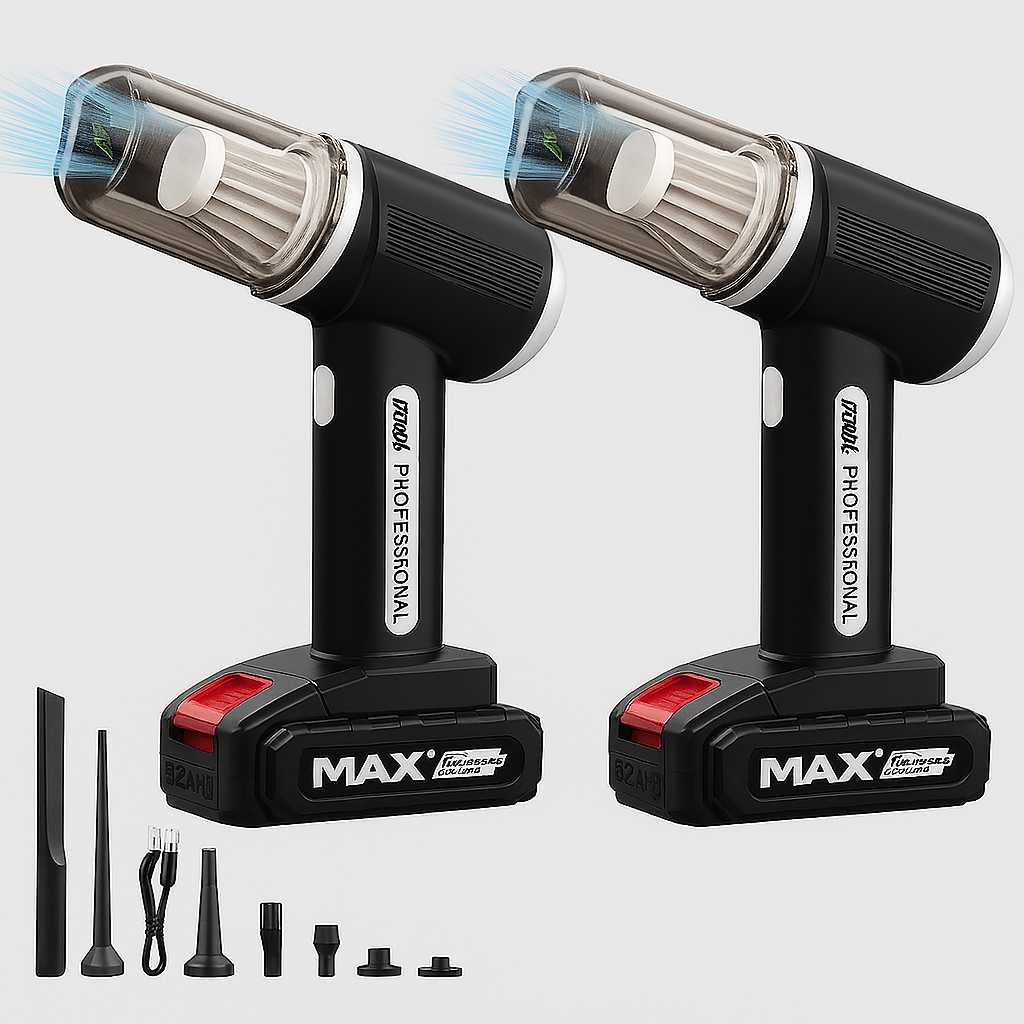 Aspiradora Portátil Max | batería recargable intercambiable