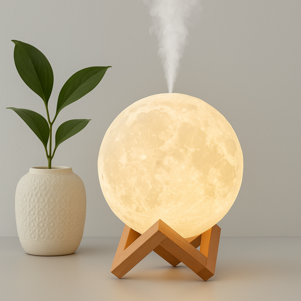 Luna | Humidificador | Lampara de noche