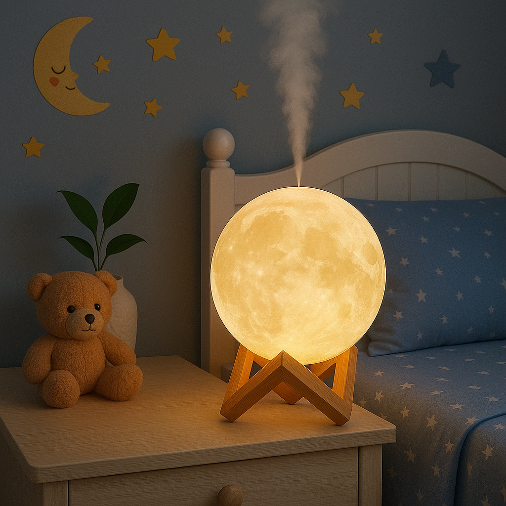 Luna | Humidificador | Lampara de noche