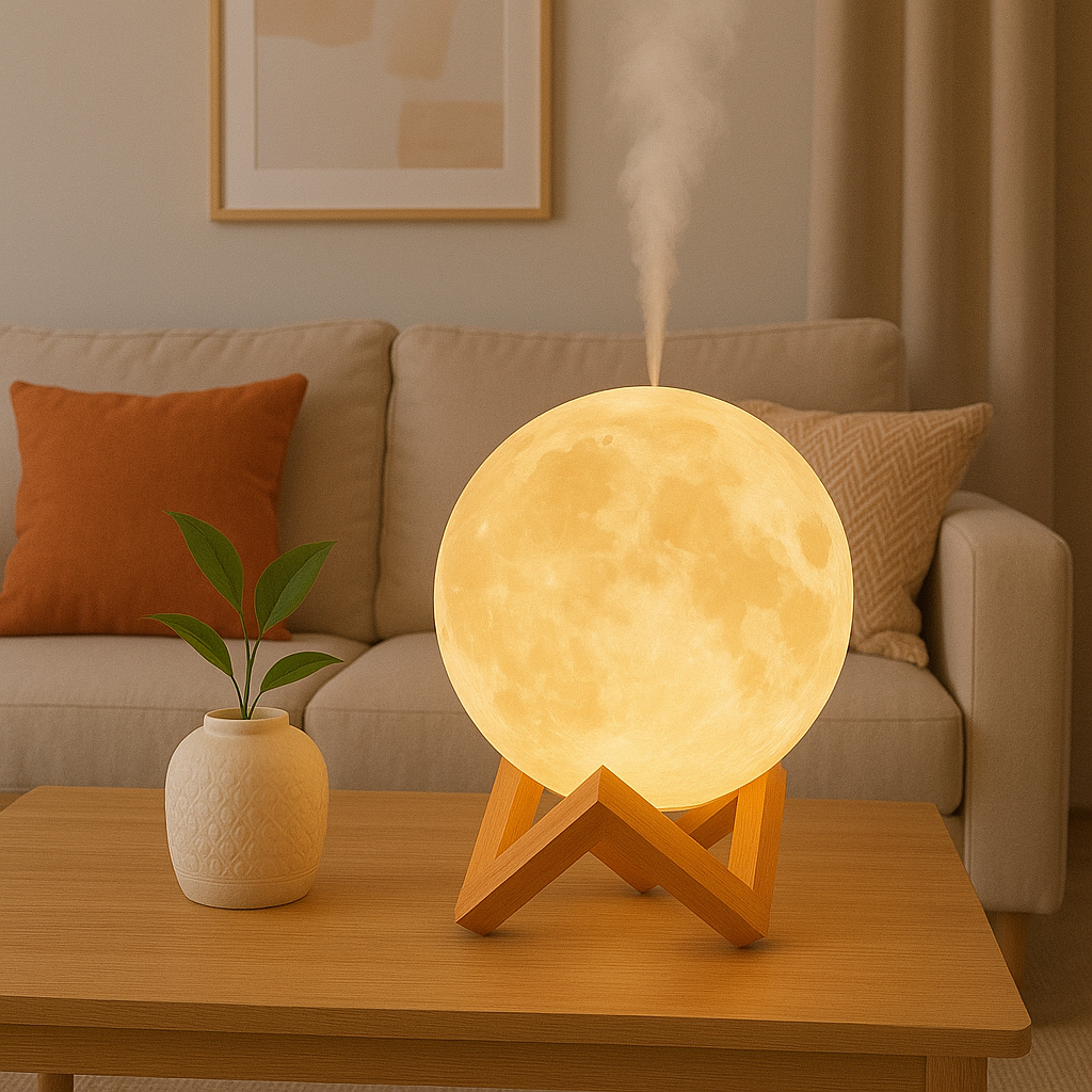 Luna | Humidificador | Lampara de noche
