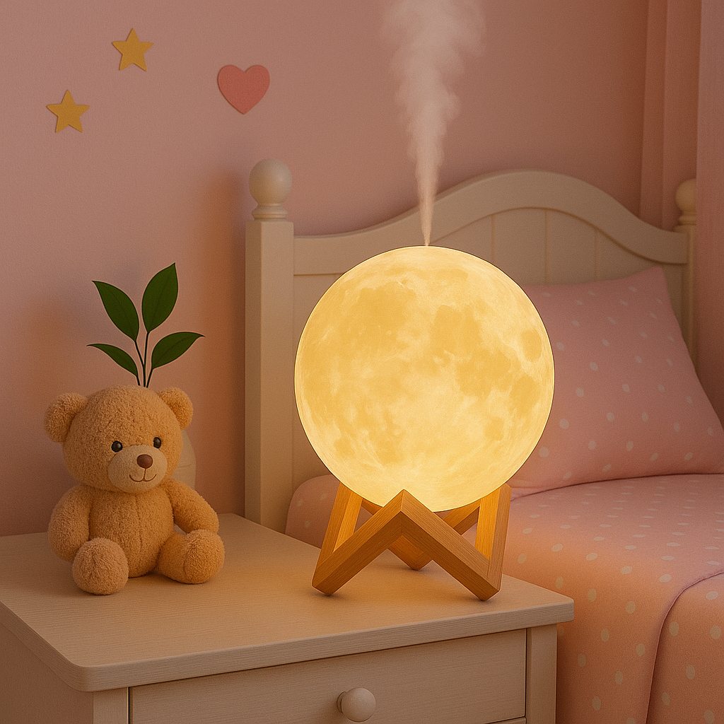 Luna | Humidificador | Lampara de noche
