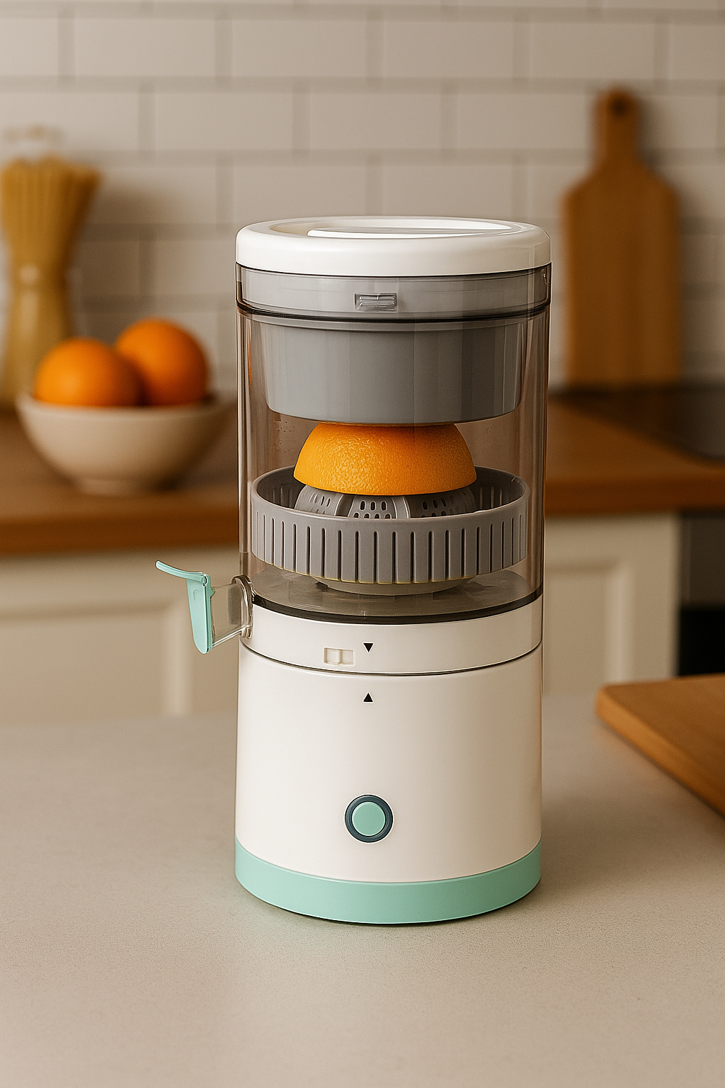 Exprimidor automatico | Jugo de naranja | Obsequio cortador de frutas y verduras