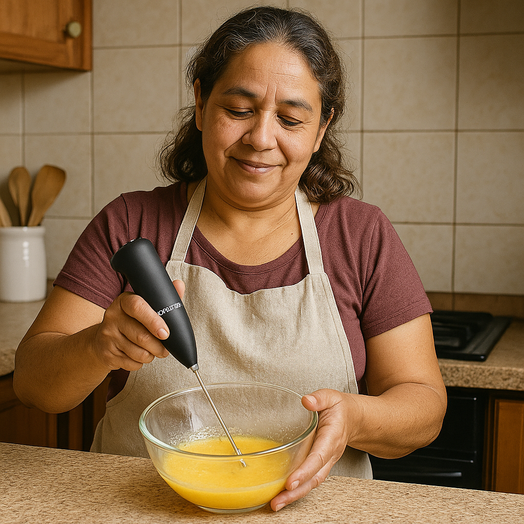 Batidor | Espumador | bateria larga vida a tu cocina