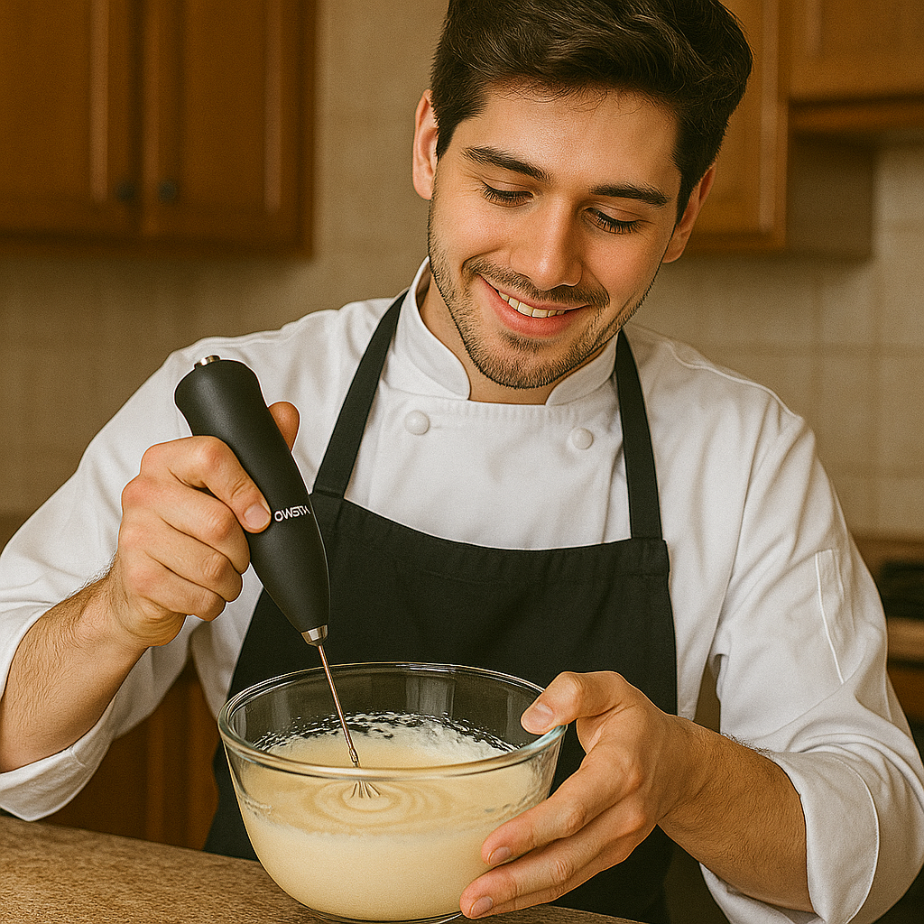 Batidor | Espumador | bateria larga vida a tu cocina