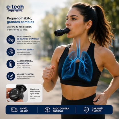 Entrenador Pulmonar | Recuperador | Fortalecedor