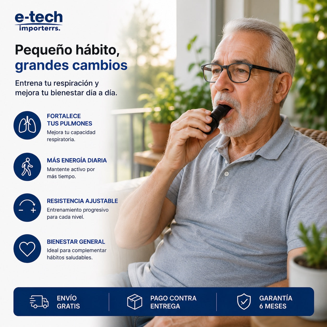Entrenador Pulmonar | Recuperador | Fortalecedor