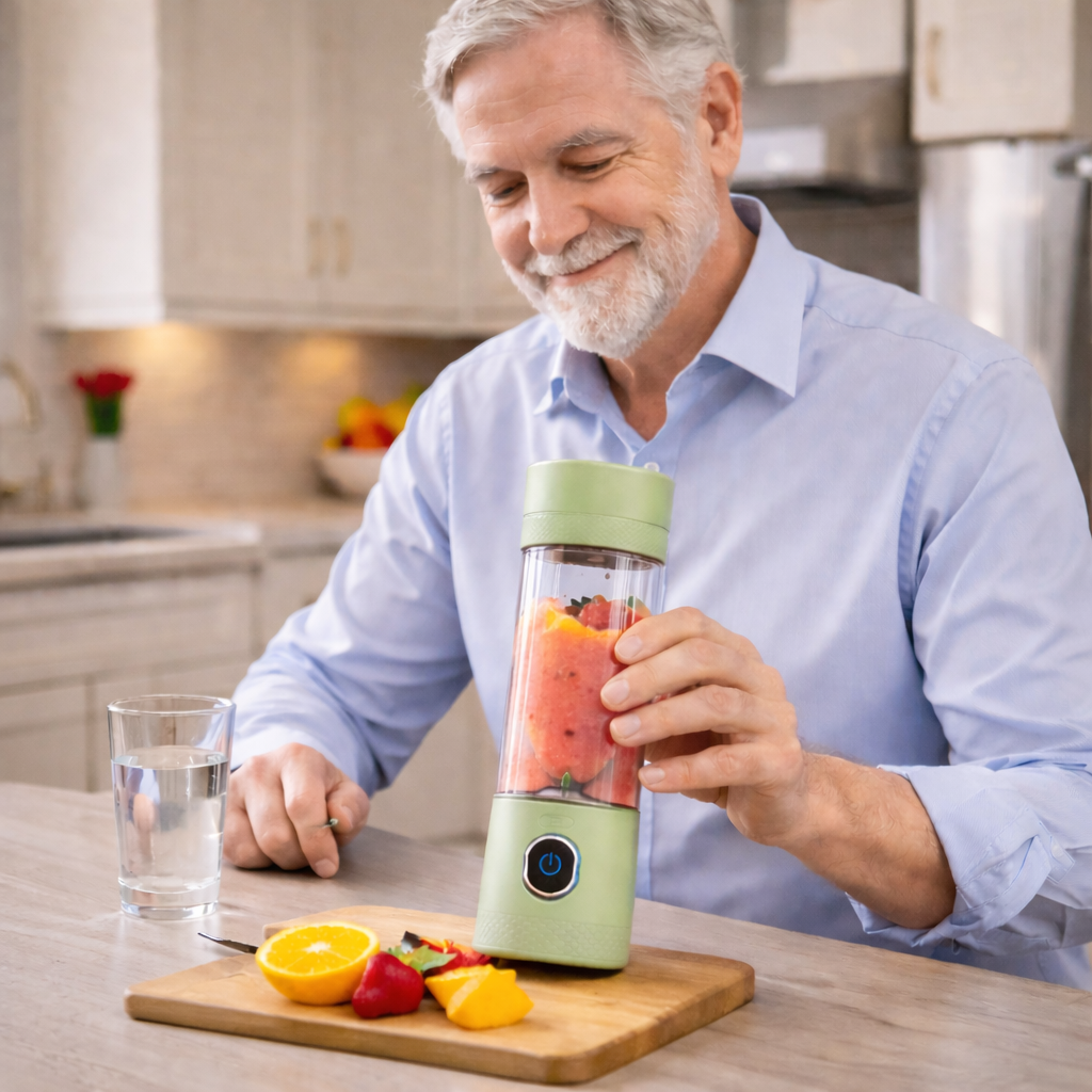 Licuadora portátil | Alta potencia | Recargable | Batería de larga duración