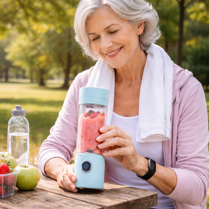Licuadora portátil | Alta potencia | Recargable | Batería de larga duración