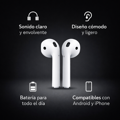 Audífonos | Serie 2 | Sonido profesional | Batería larga duración