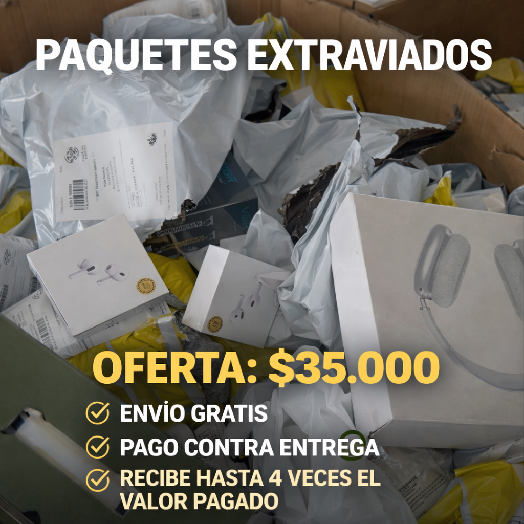 Paquete sorpresa | Logística extraviada | Hasta x4 su valor