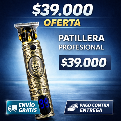 Barbera | Profesional | Patillera | Accesorios | Repuestos incluidos