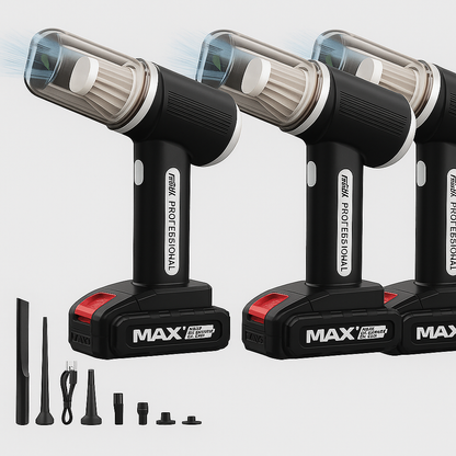 Aspiradora Portátil Max | batería recargable intercambiable