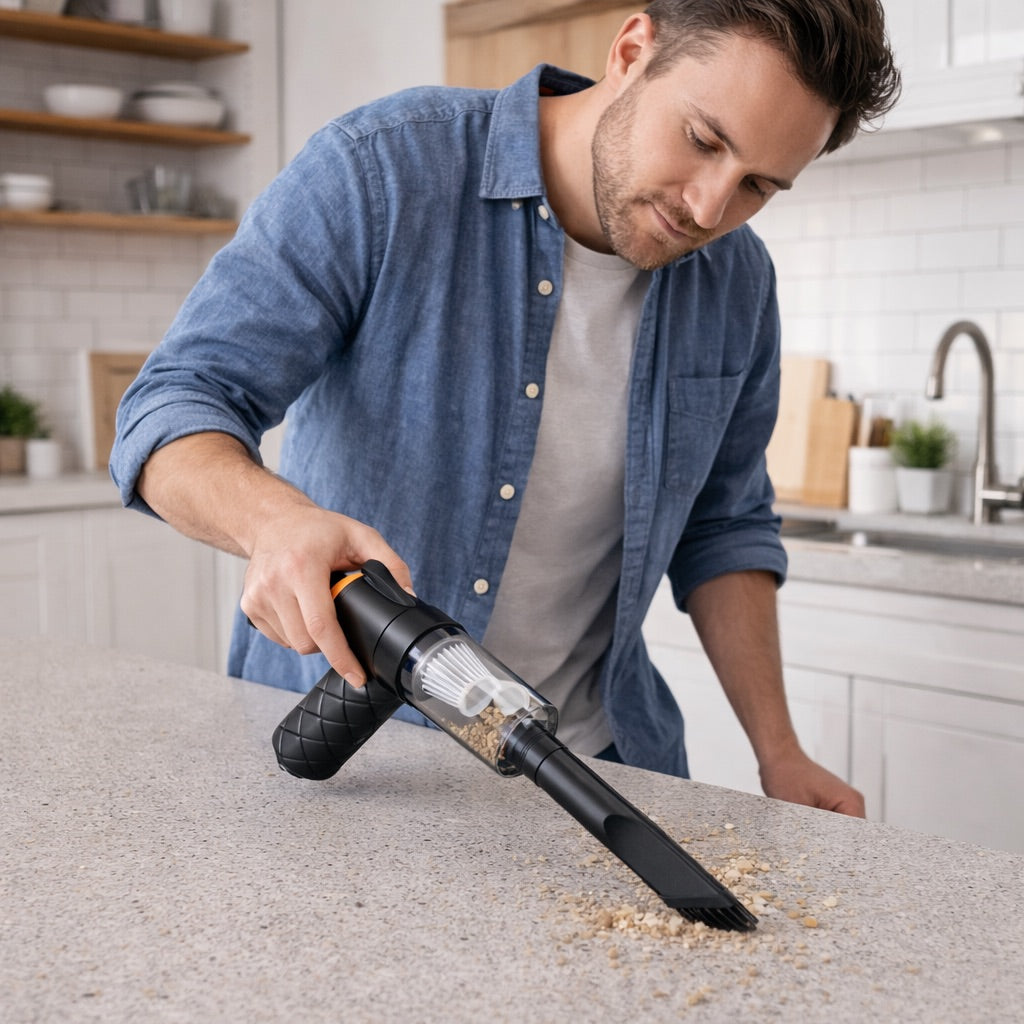 Aspiradora 3 en 1 | Portátil | Aspira | Sopla | Infla | Alta potencia