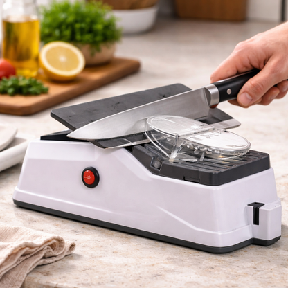 Afilador de cuchillos | Eléctrico | Alta potencia | Larga durabilidad