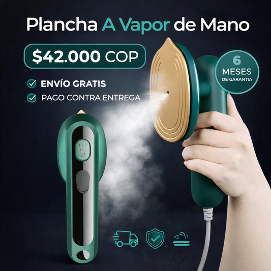 Plancha a Vapor | segura | Portable | Cuidado profundo
