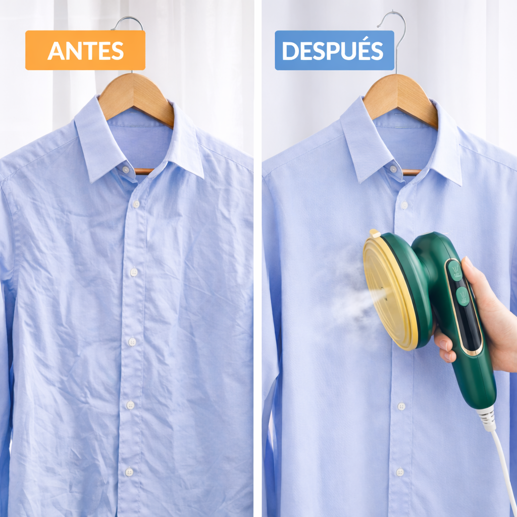 Plancha a Vapor | segura | Portable | Cuidado profundo