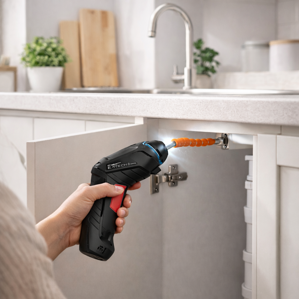 Combo | Destornillador | Taladro | Eléctrico | Incluye estuche con 49 piezas