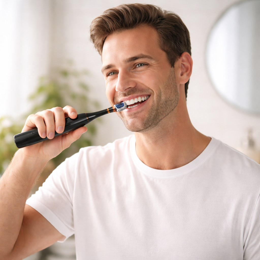 Cepillo eléctrico | Batería larga duración | 6 modos de uso | 4 cabezales repuesto