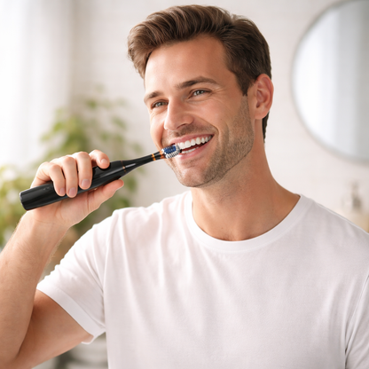 Cepillo eléctrico | Batería larga duración | 6 modos de uso | 4 cabezales repuesto