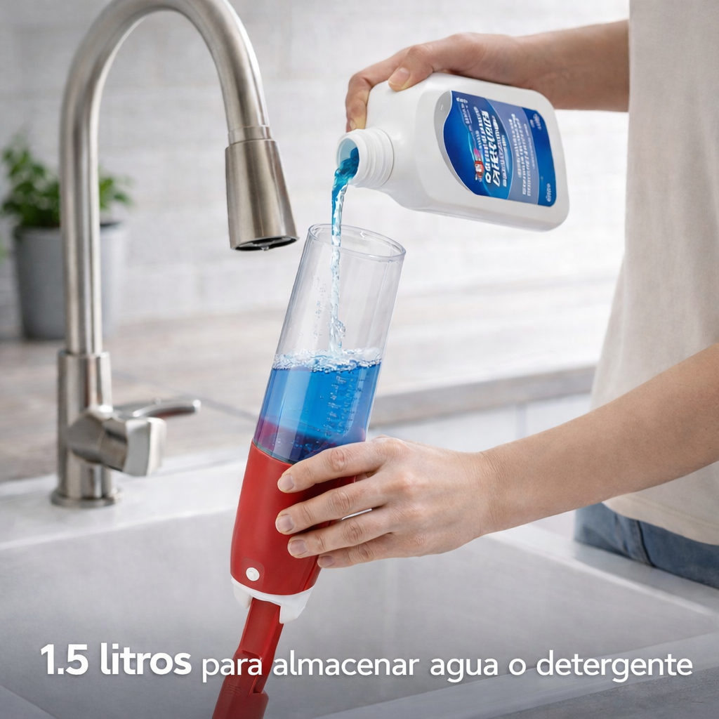 Trapero | Spray automático | Manos limpias | Fácil limpieza