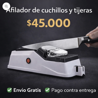 Afilador de cuchillos | Eléctrico | Alta potencia | Larga durabilidad