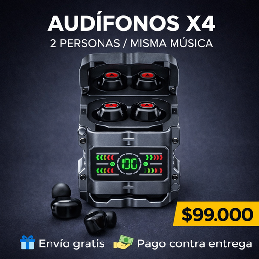 Audifonos | x4 | Power bank 6.000 mh | Preproducción compartida