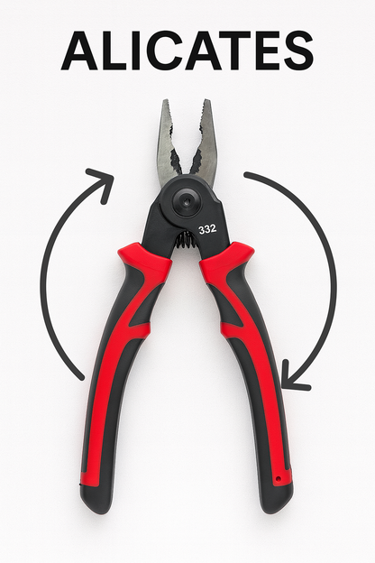 Herramienta | 5 en 1 | Alicate | Pinza | Corta fríos | Pelador de cable | Corta setos