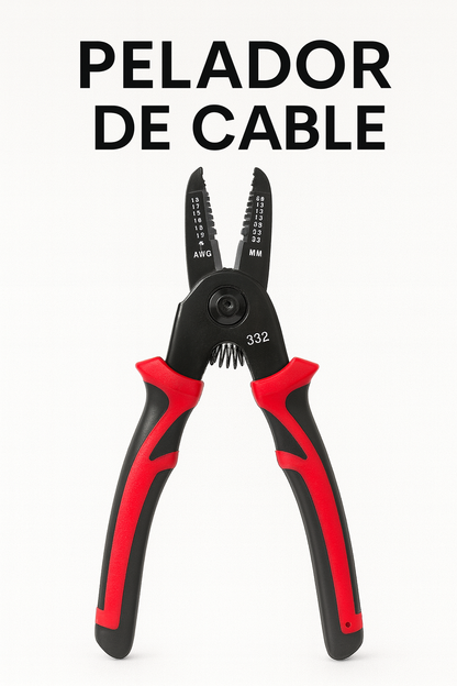Herramienta | 5 en 1 | Alicate | Pinza | Corta fríos | Pelador de cable | Corta setos