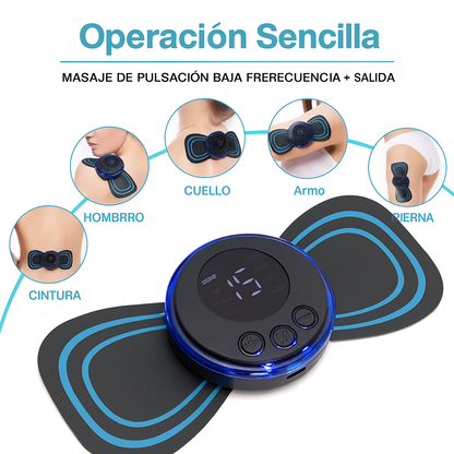 Masajeador de Pulsaciones | 8 modos | 19 niveles de intensidad