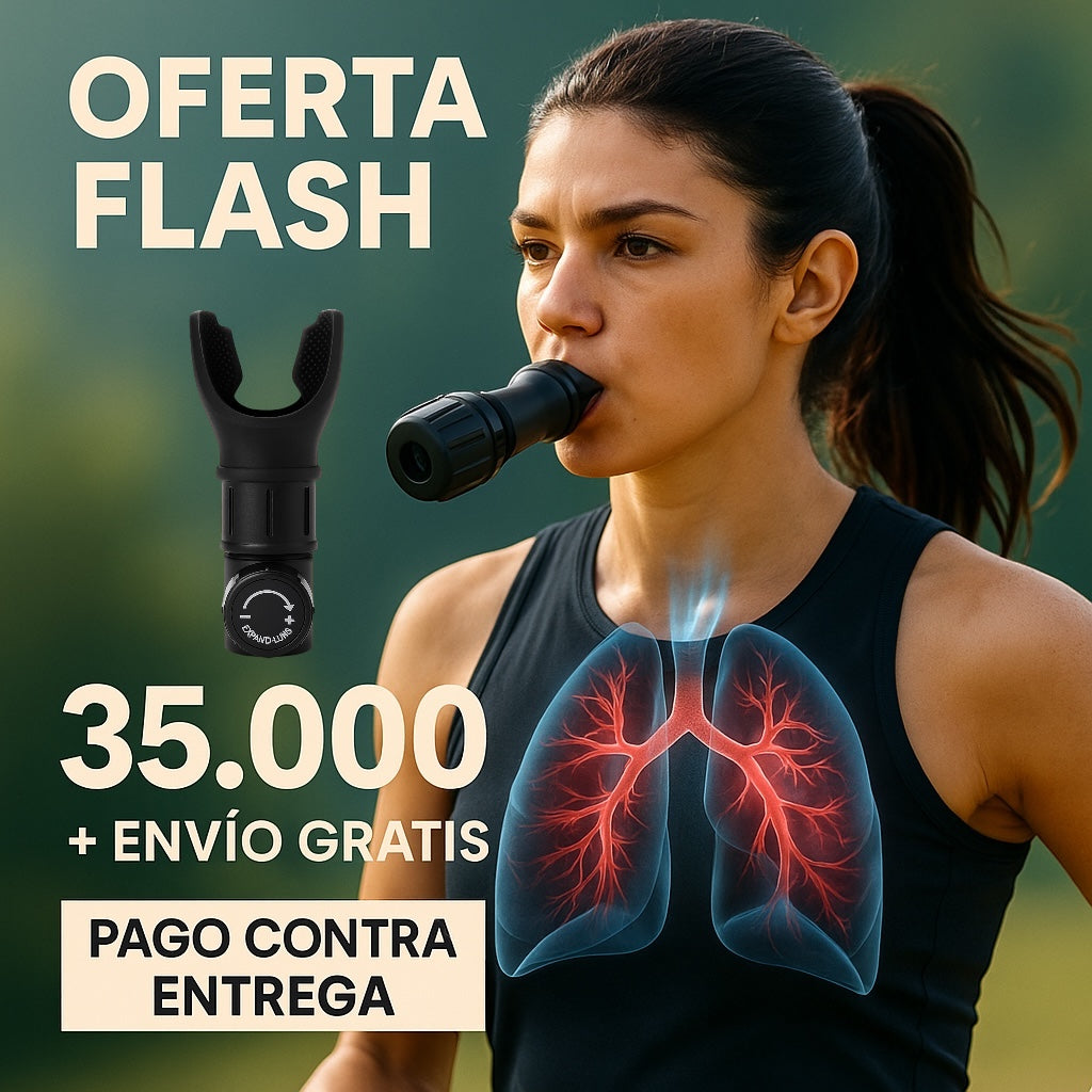 Ejercitador | Pulmonar | Fortalecedor | Capacidad pulmonar