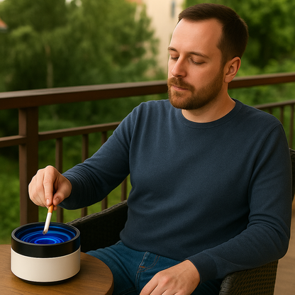 Cenicero | Eléctrico | Extractor de humo | Purificador de aire