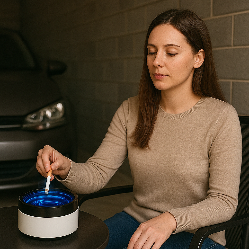 Cenicero | Eléctrico | Extractor de humo | Purificador de aire