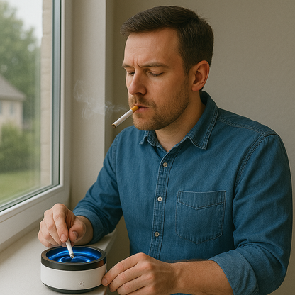 Cenicero | Eléctrico | Extractor de humo | Purificador de aire