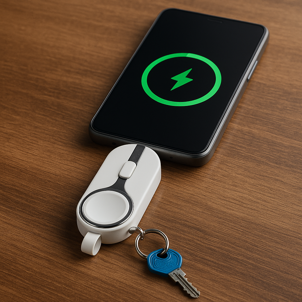 Bateria portatil | Power Bank | Llavero | 2.000 mAh