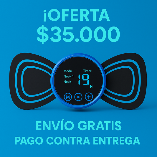 Masajeador de Pulsaciones | 8 modos | 19 niveles de intensidad