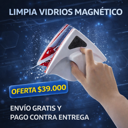 Limpiavidrios de seguridad | Magnético | Alta absorción