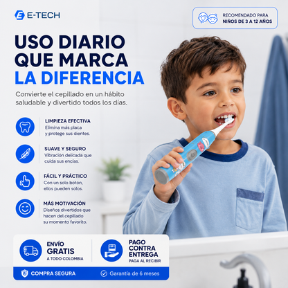 Cepillo Dental | Eléctrico | Para niños