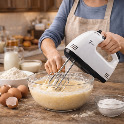 Batidora Universal | 2 aspas | 4 accesorios