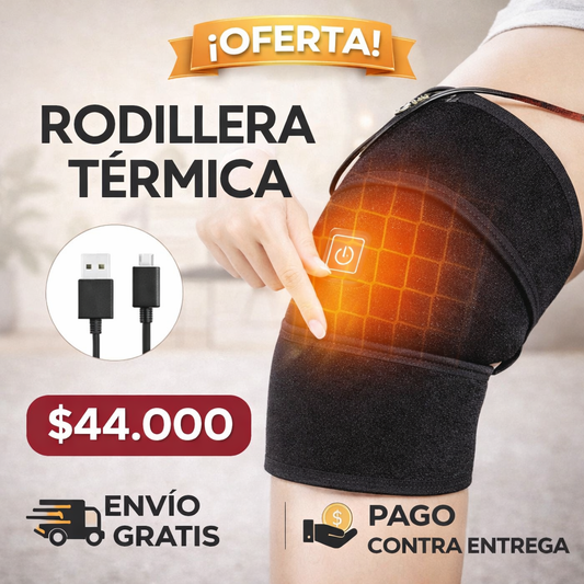 Rodillera | Térmica | Eléctrica | Terapia de calor