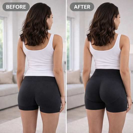 Panti levanta cola | Con soporte reducción abdominal | De algodón elástico