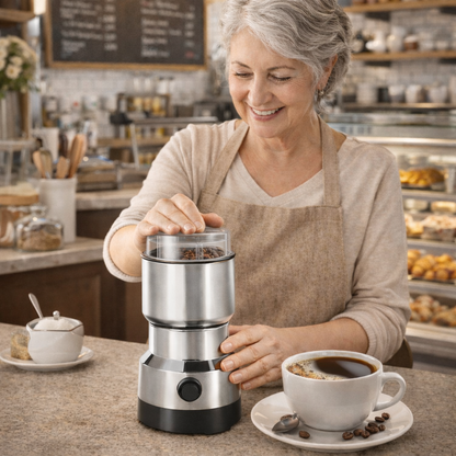 Molino | Café | Granos | Pulverizador | Acero inoxidable