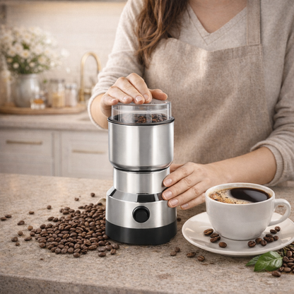 Molino | Café | Granos | Pulverizador | Acero inoxidable