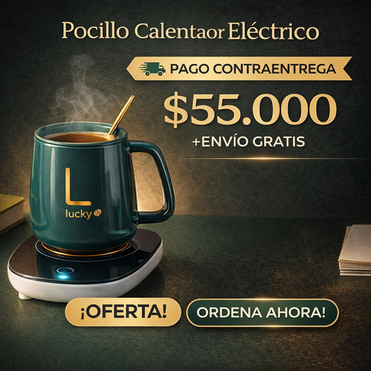 Pocillo calentador | Base calentadora | Recargable